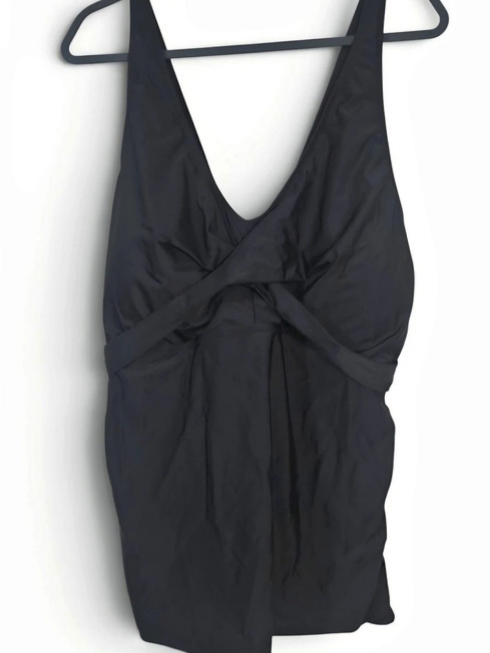 Yonique Black Womens Tankini NWT SZ 26W
